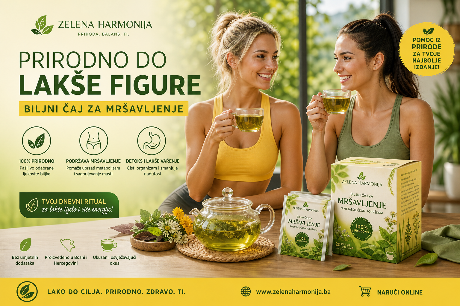 Promoción — mujeres disfrutando del té